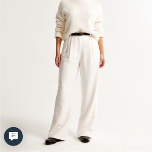 Abercrombie White Pants